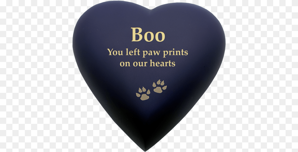 Brass Heart Cat Urn Blue Shown Engraved Angelstar Pet Urn For Dog Free Png