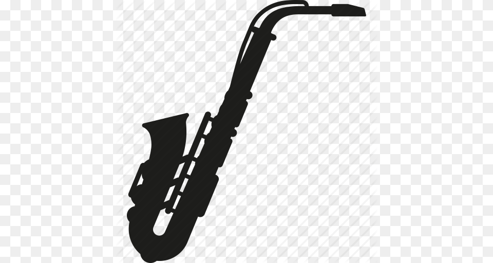 Brass Instrument Jazz Music Saxophone Sound Wind Instrument Icon, Smoke Pipe, Musical Instrument Free Png