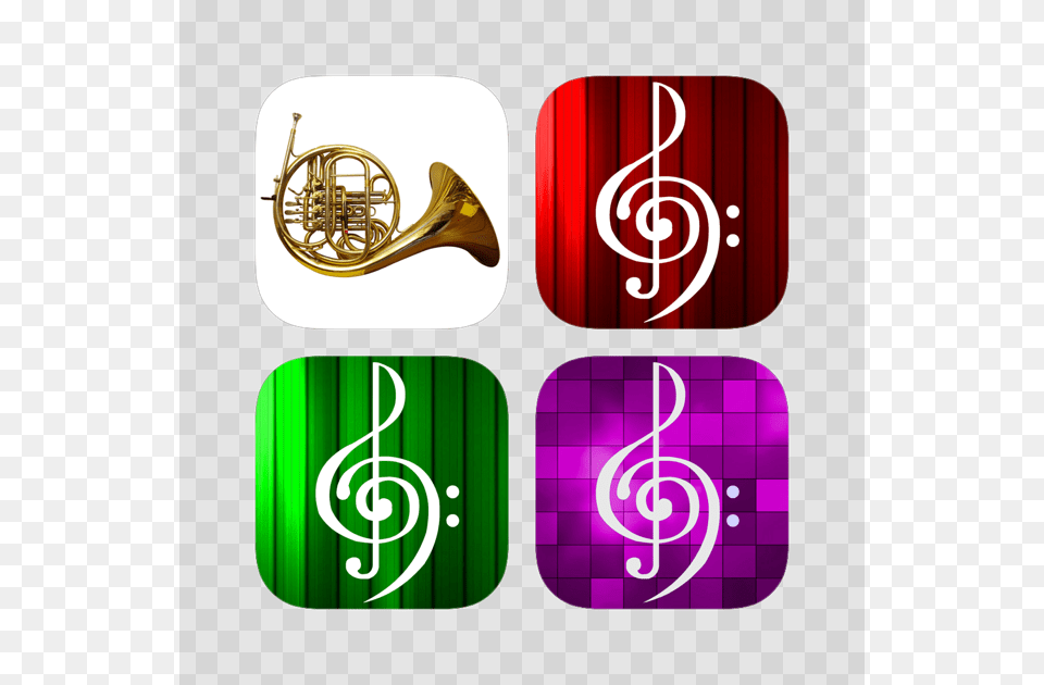 Brass Instruments Flash Cards Plus Trainer 4 Graphic Design, Brass Section, Horn, Musical Instrument, French Horn Free Transparent Png
