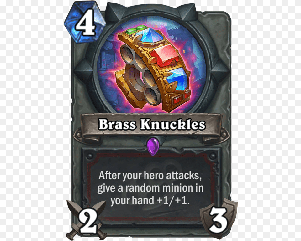 Brass Knuckles Hearthstone, Gambling, Game, Slot Png
