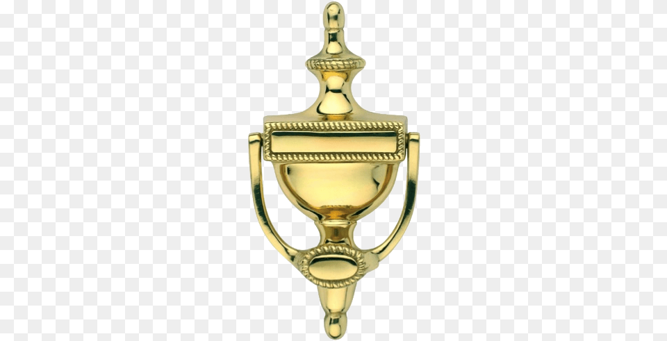 Brass Main Door Knocker, Trophy, Gold Png Image