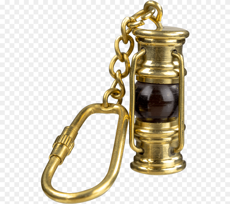 Brass Oil Lamp Keychain, Smoke Pipe Png Image