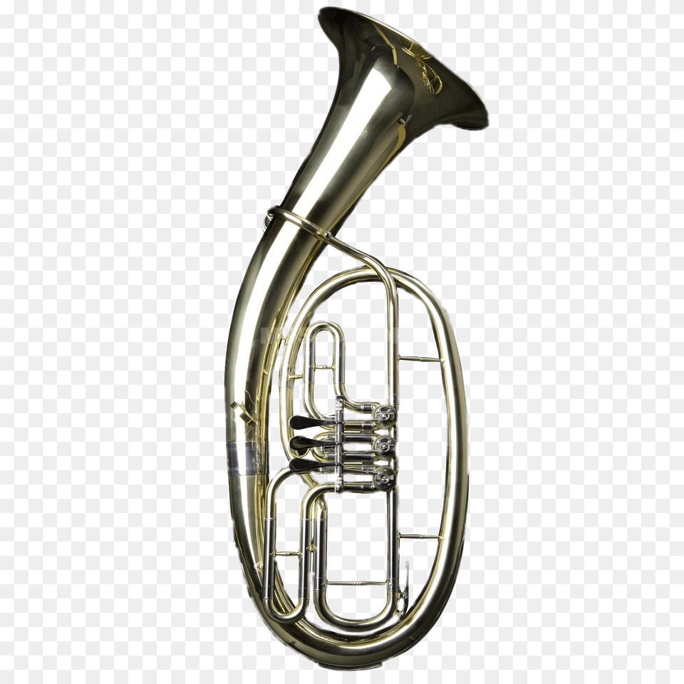 Brass Tenor Horn, Brass Section, Musical Instrument, Tuba, Smoke Pipe Png Image