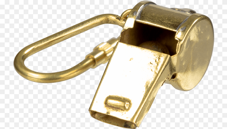 Brass Whistle Keychain Buckle Free Png Download