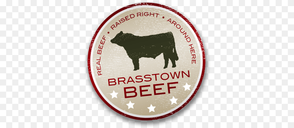 Brasstown Beef Logo Green Oil, Livestock, Angus, Animal, Badge Png