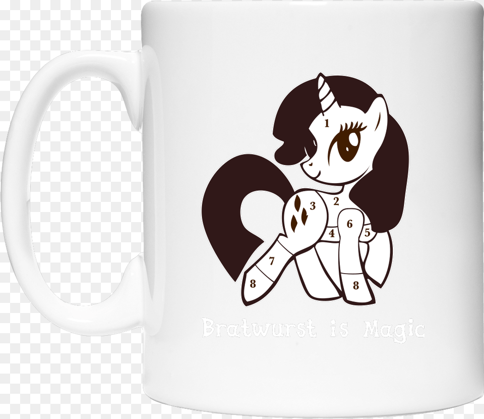 Bratwurst Is Magic Sonstiges Coffee Mug, Cup, Baby, Person, Face Free Png Download