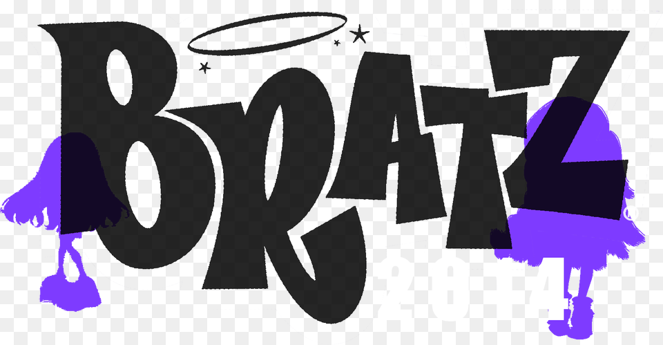 Bratz Announcement Bratz Logo, Person, Purple, Head Png Image