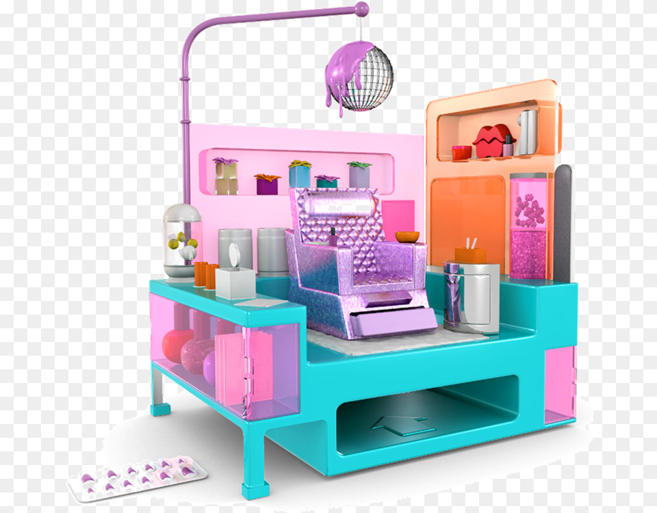 Bratz Doll Play Sets, Furniture, Table, Desk, Cabinet Free Png Download