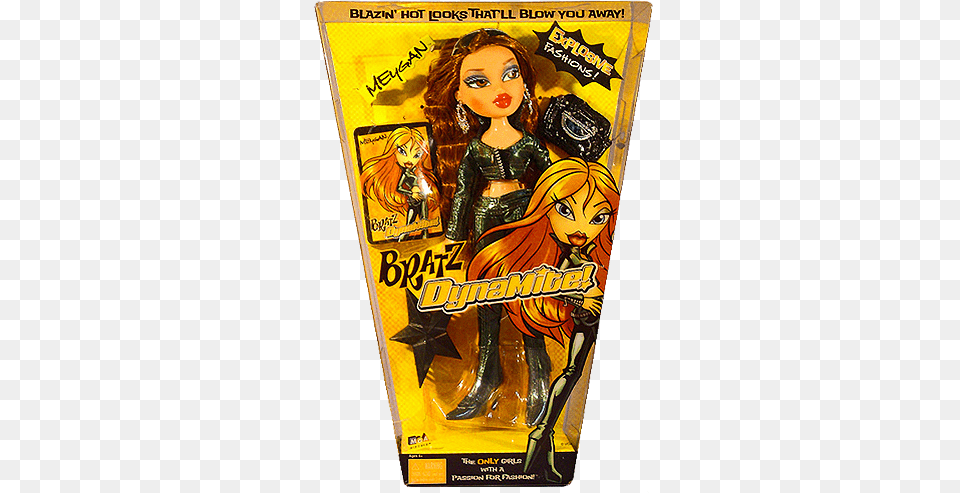 Bratz Dynamite Meygan Bratz Doll Meygan Ice Champion, Book, Comics, Publication, Adult Free Png