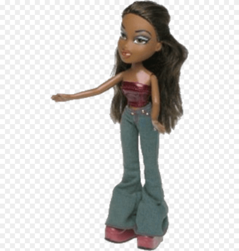 Bratzdoll Bratz Y2k Doll Barbie Barbiedoll Barbiegirl Barbie, Figurine, Toy, Face, Head Free Png