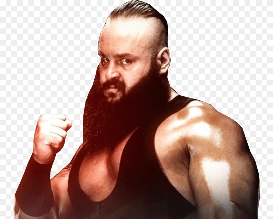 Braun Strowman, Adult, Beard, Face, Head Free Png