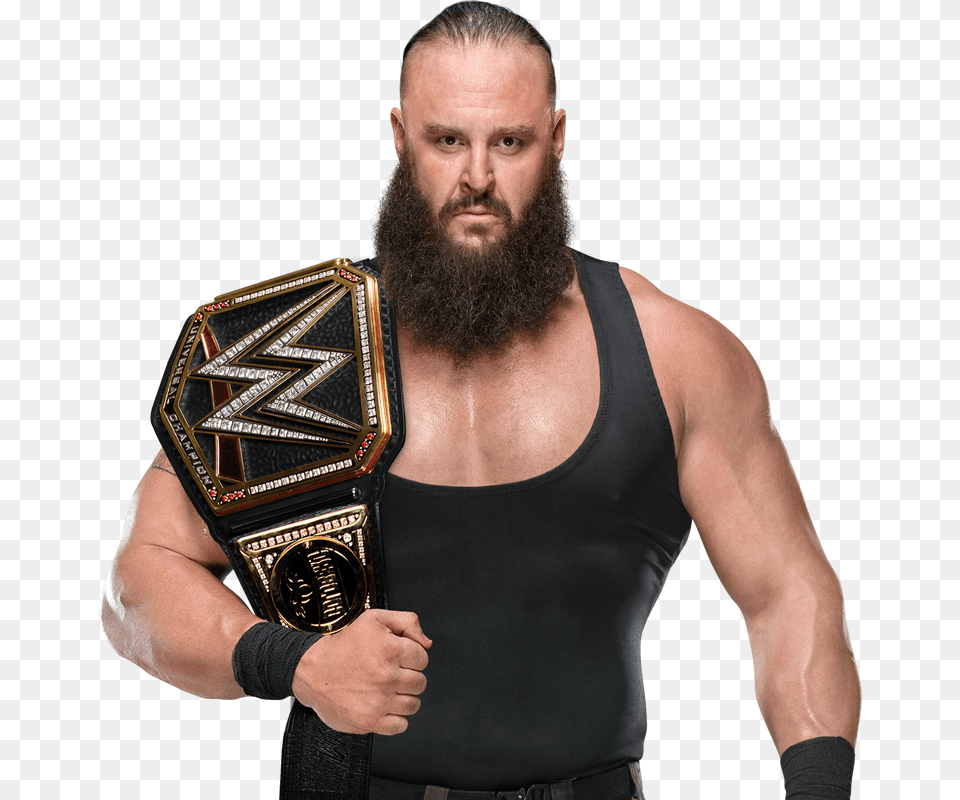 Braun Strowman Universal Champion, Person, Beard, Head, Face Png