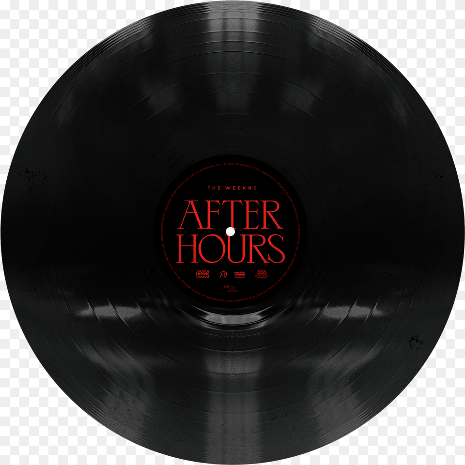 Bravado After Hours The Weeknd Lp Circle, Disk Free Transparent Png