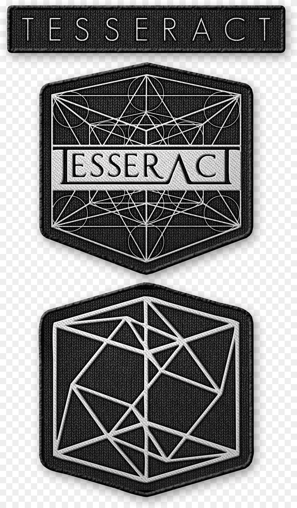 Bravado Logos Tesseract 3er Aufnher Set Tesseract Phone, Badge, Logo, Symbol, Emblem Free Transparent Png