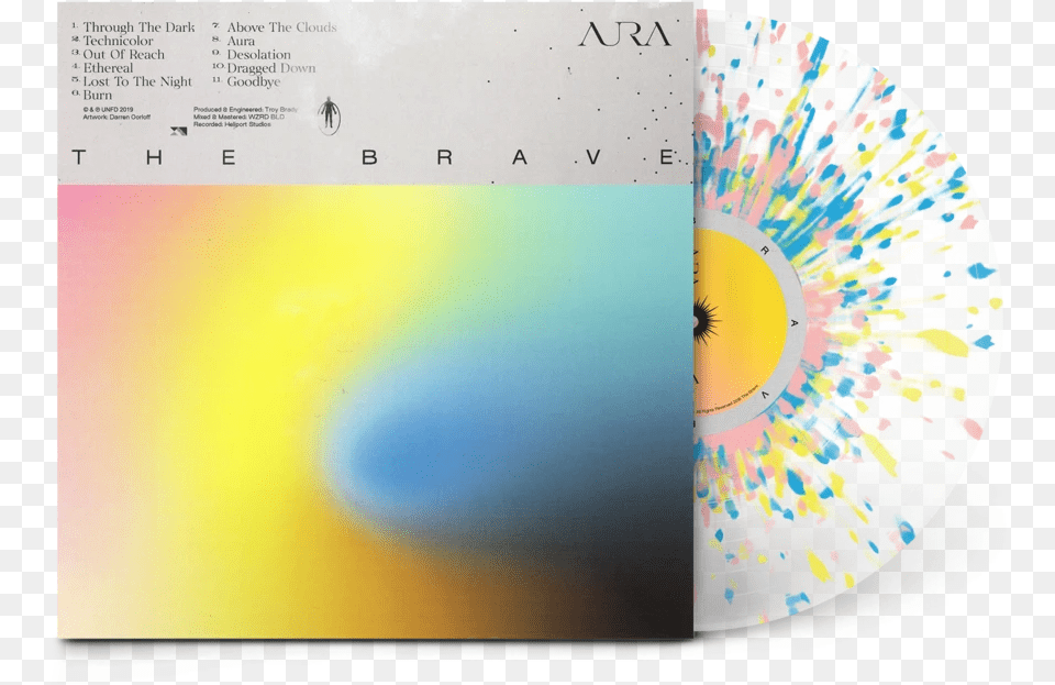 Brave Aura Vinyl, Outdoors, Tape, Nature, Rainbow Free Png Download