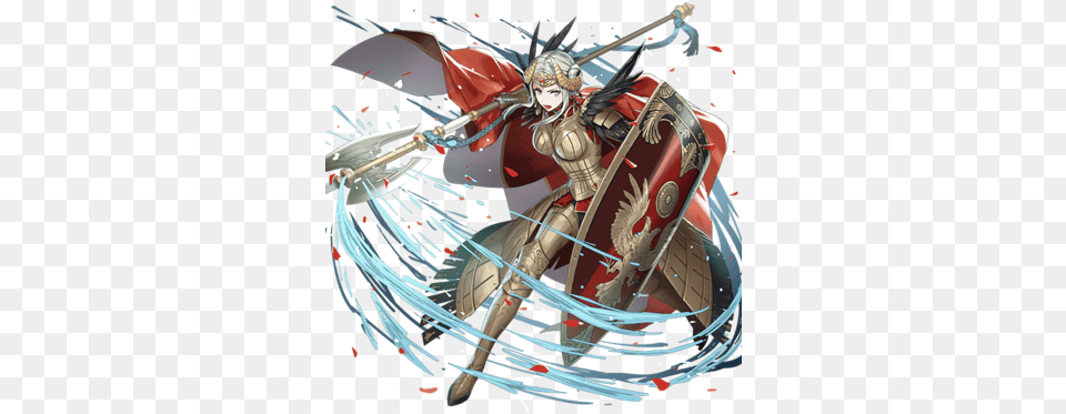 Brave Edelgard Builds And Best Ivs Fire Emblem Heroes Feh Fire Emblem Heroes Edelgard, Book, Comics, Publication, Adult Free Png