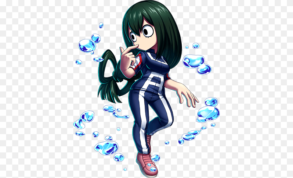 Brave Frontier 7 Star Tsuyu Unit Art Tsuyu Asui Brave Frontier, Book, Comics, Publication, Adult Png Image