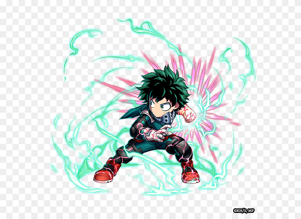 Brave Frontier Collabs With My Hero Academia For Some Plus Anime Gacha Games, Art, Book, Comics, Graphics Free Png