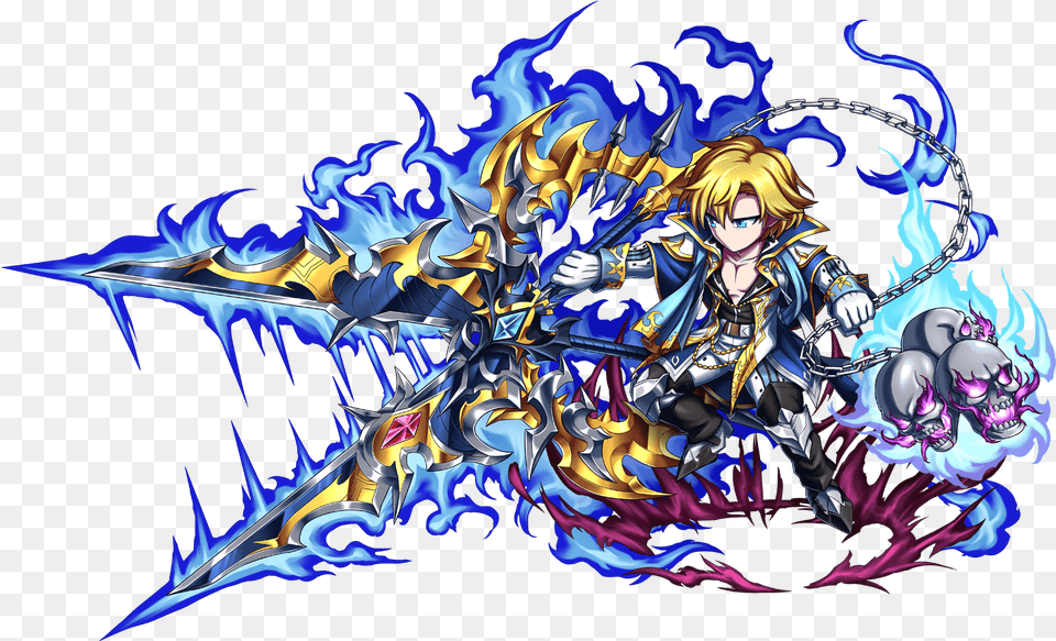 Brave Frontier Hugh Omni Clipart Chain Magister Hugh, Adult, Male, Man, Person Free Png Download