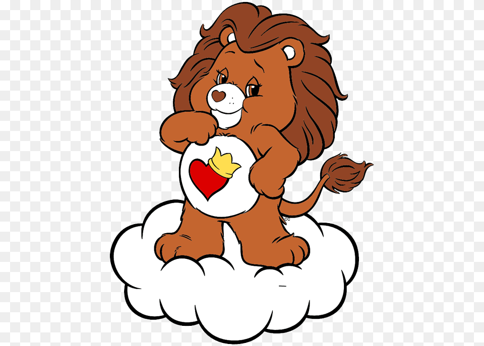 Brave Heart Lion Brave Heart Care Bear, Baby, Person, Face, Head Png Image