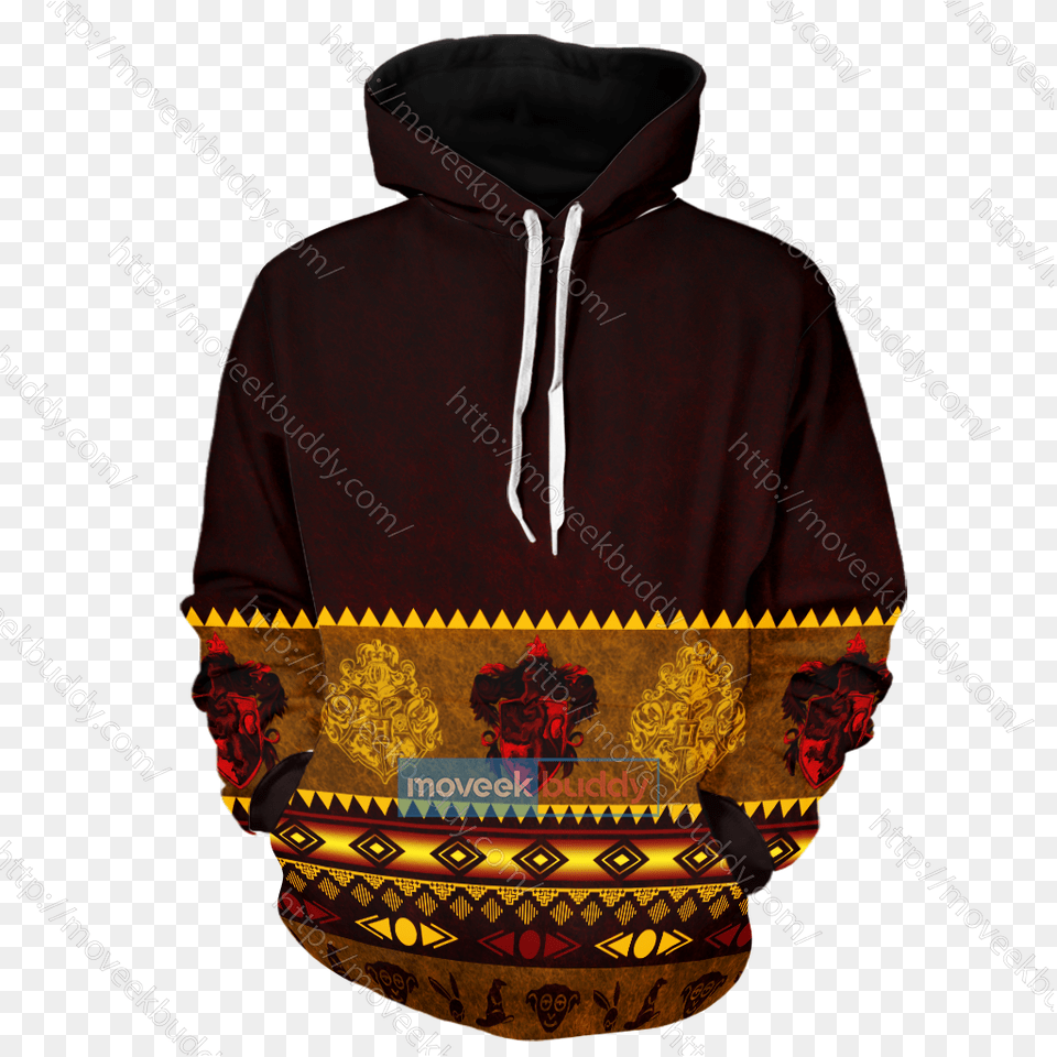 Brave Like A Gryffindor Harry Potter Wacky Style 3d Dragon Ball Z Merch, Clothing, Hoodie, Knitwear, Sweater Png Image