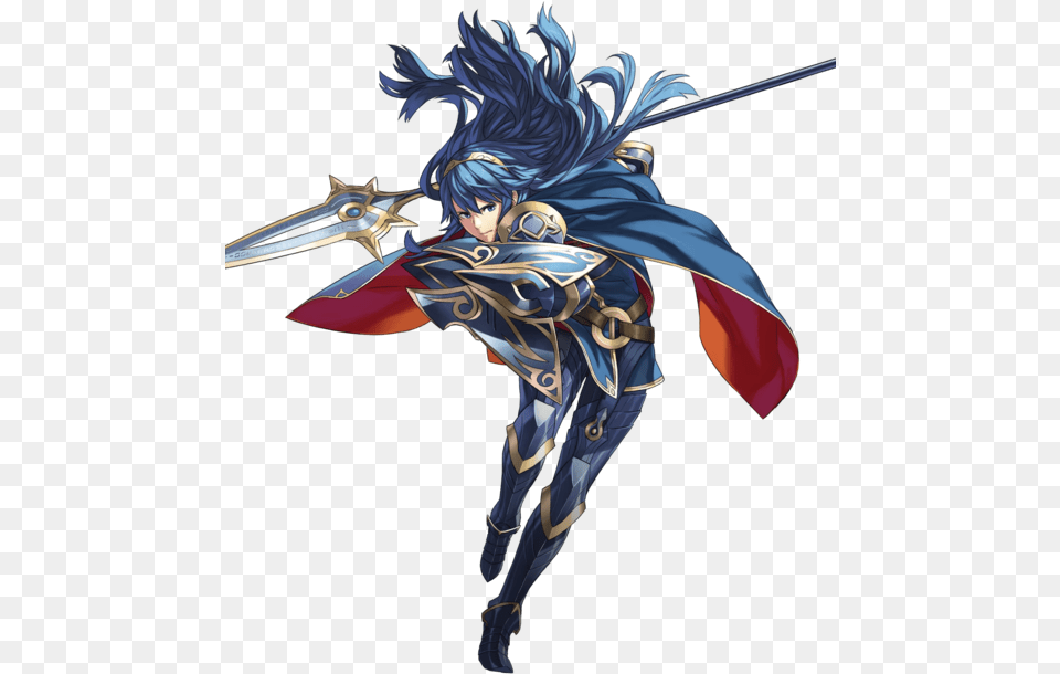 Brave Lucina Fire Emblem Heroes, Book, Comics, Publication, Sword Free Transparent Png