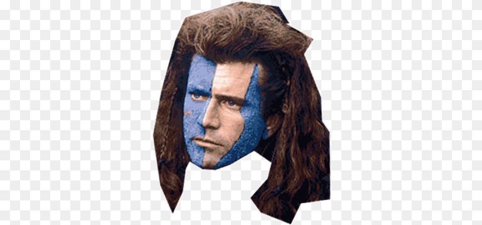 Braveheart 4k Facebook Male Icon, Portrait, Photography, Face, Head Png