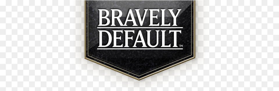 Bravely Default Bravely Default 3ds Logo, Book, Publication, Symbol, Blackboard Free Png