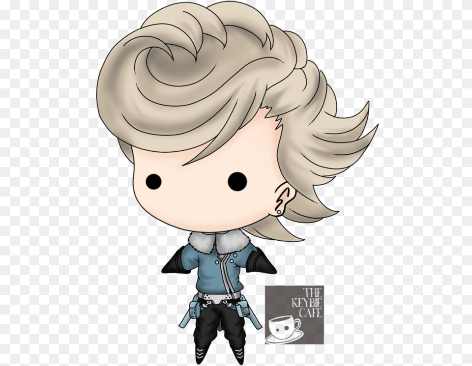 Bravely Default Keybies Chibi One Punch Man, Book, Comics, Publication, Baby Png Image