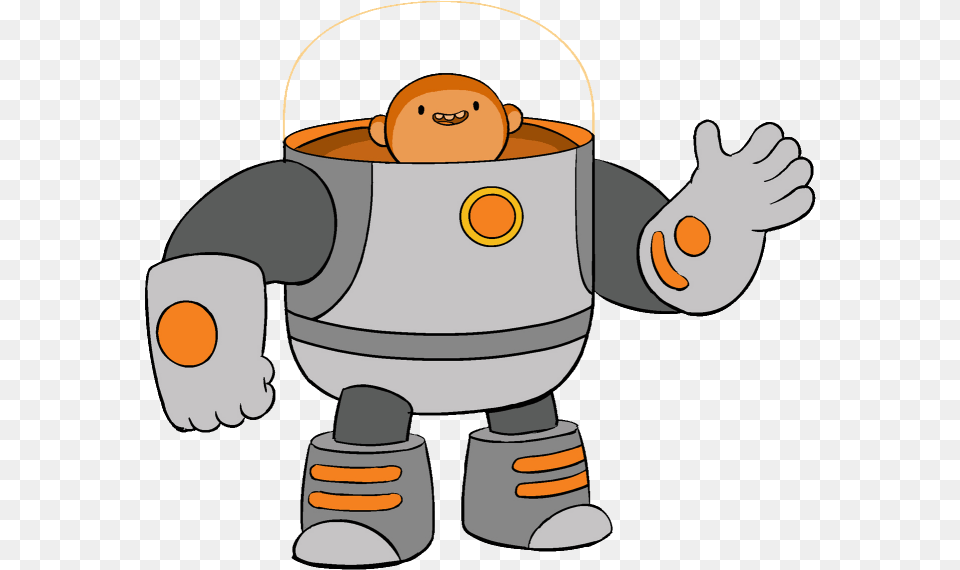 Bravest Warriors In Space Suits, Robot Png Image
