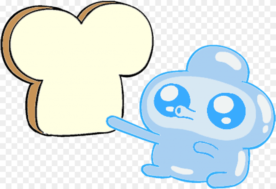 Bravest Warriors Jelly Kid Holding Slice Of Bread Cartoon, Smoke Pipe Free Transparent Png