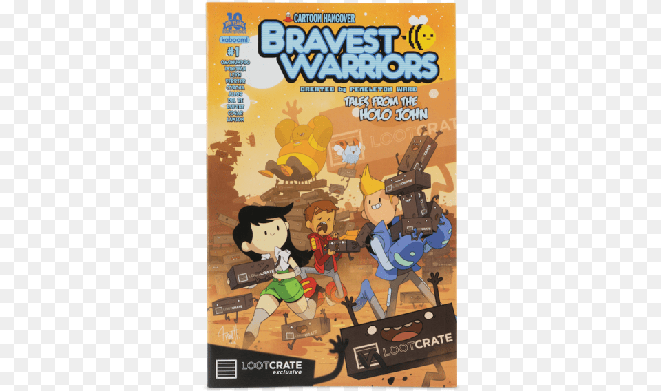 Bravest Warriors Loot Crate Comic, Book, Comics, Publication, Baby Free Png