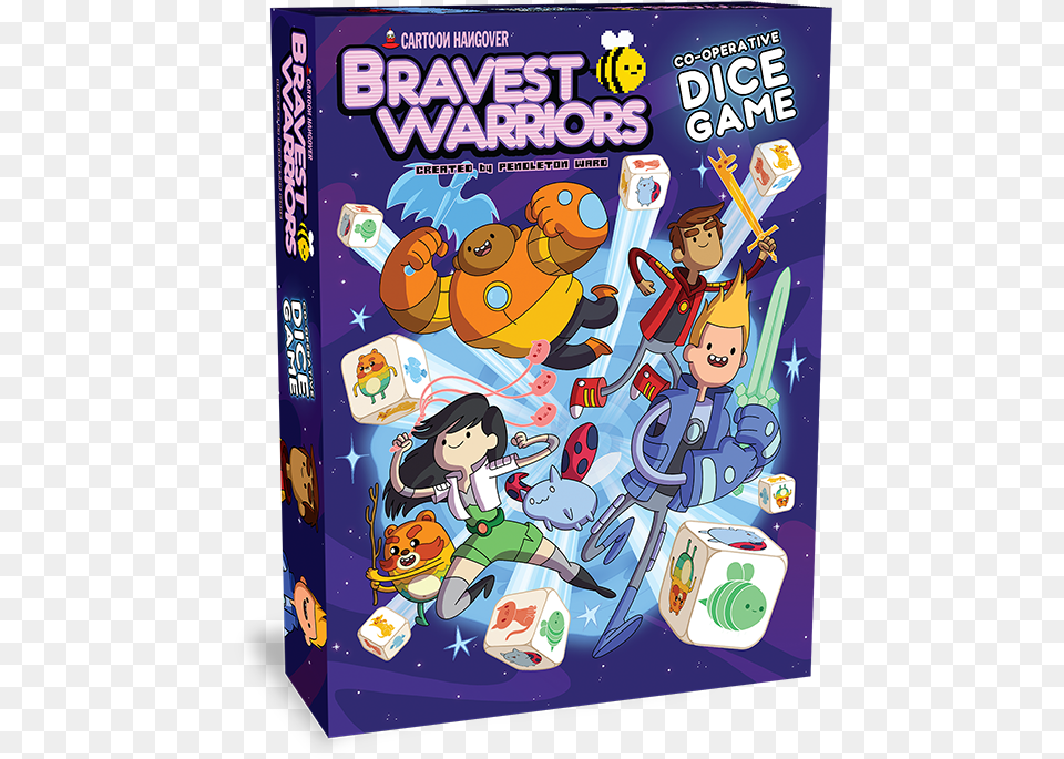 Bravestwarriors Box, Book, Comics, Publication, Baby Free Png Download