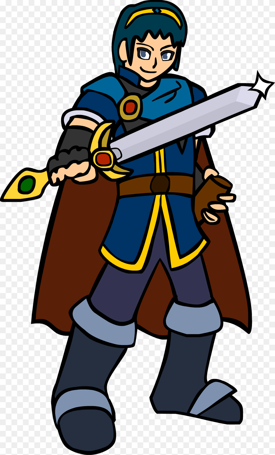 Brawl Minus Marth Artwork The Pose Is Based Off The Super Smash Bros Brawl, Baby, Book, Comics, Person Png