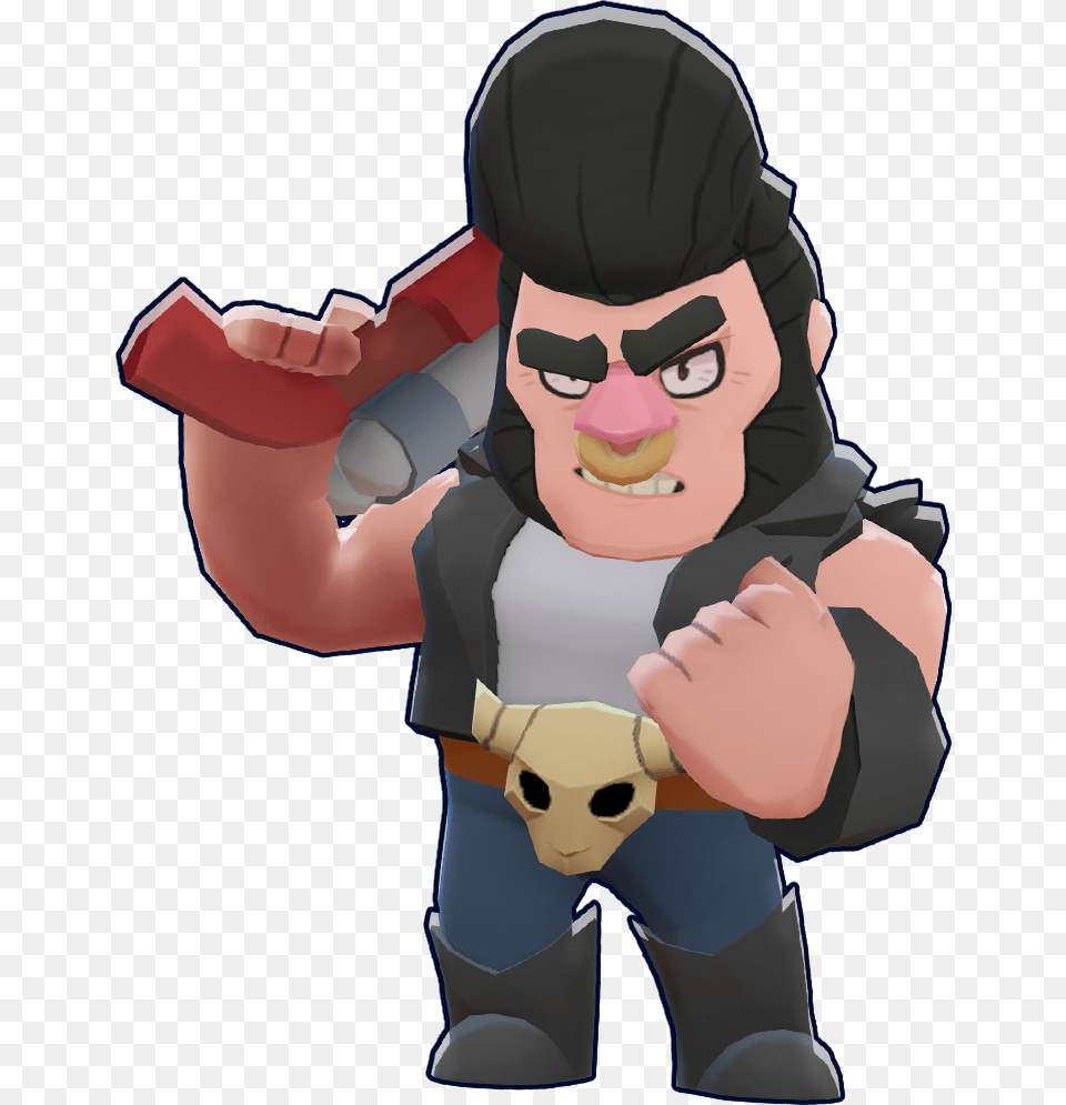 Brawl Stars Bull, Baby, Clothing, Glove, Person Free Transparent Png