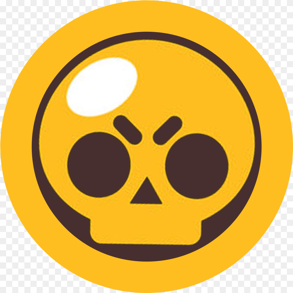 Brawl Stars Coins Hysterical Emoticon, Logo Free Png Download