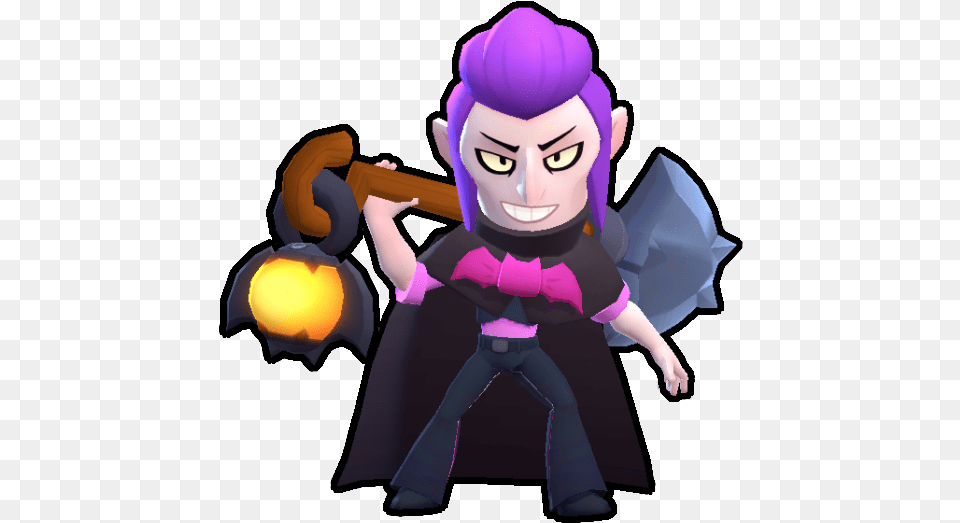 Brawl Stars Crow Mortis Brawl Stars, Baby, Person, Purple, Face Free Transparent Png