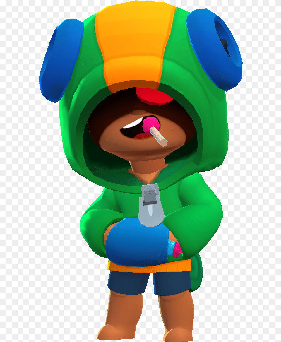 Brawl Stars Leon Brawl Stars 3d Model, Baby, Person, Game, Super Mario Png Image