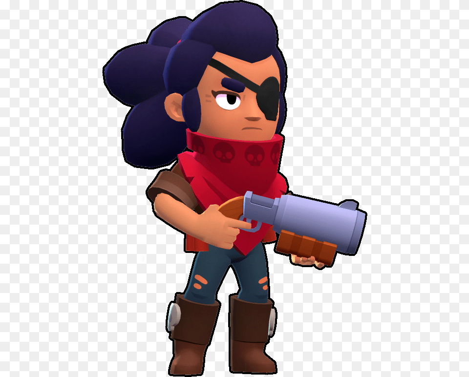 Brawl Stars Shelly Skin, Baby, Person, Tape, Face Free Png Download