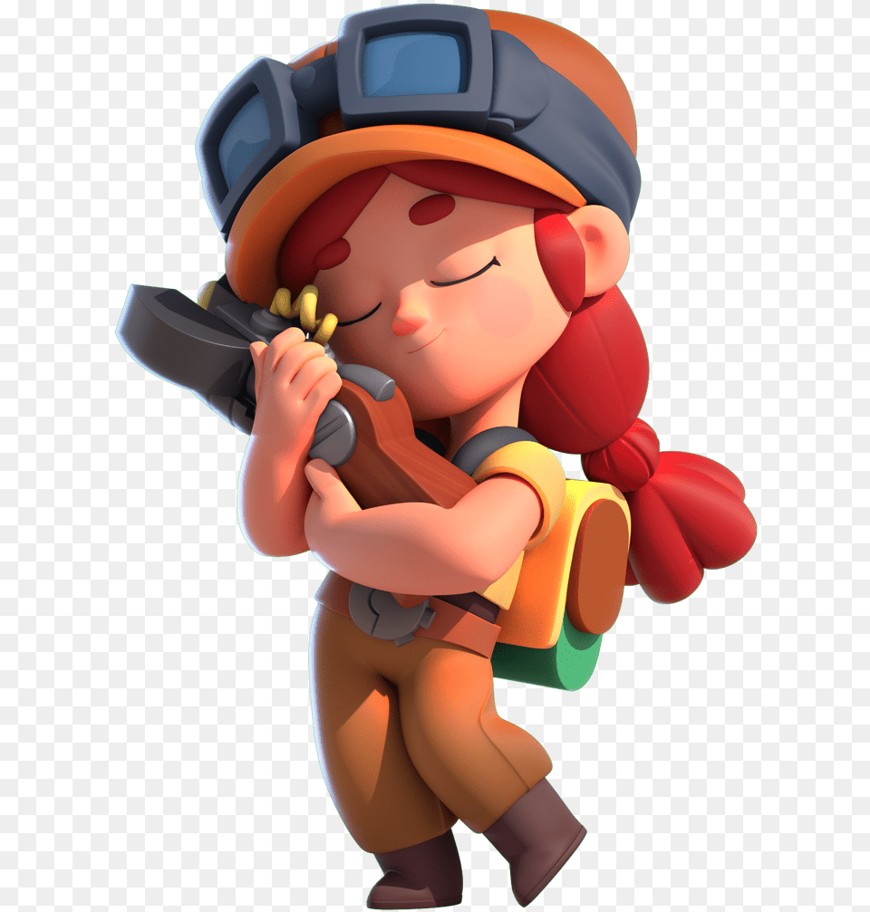 Brawl Stars Spike And Jessie, Baby, Person, Face, Head Png Image