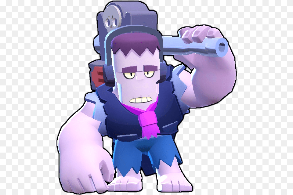 Brawl Stars Wiki Cartoon, Baby, Person, Purple, Face Free Png Download