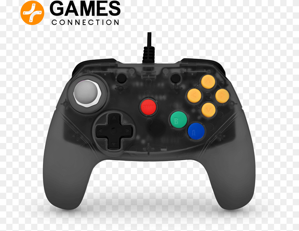 Brawler 64 Smoke Gray Controller Retro Fighters N64 Nintendo 64, Electronics, Electrical Device, Switch, Joystick Png