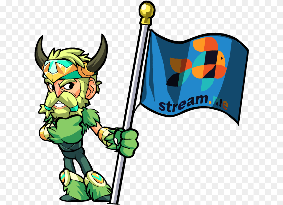 Brawlhalla Avatar Flag Brawlhalla, Baby, Person, Sword, Weapon Free Png Download