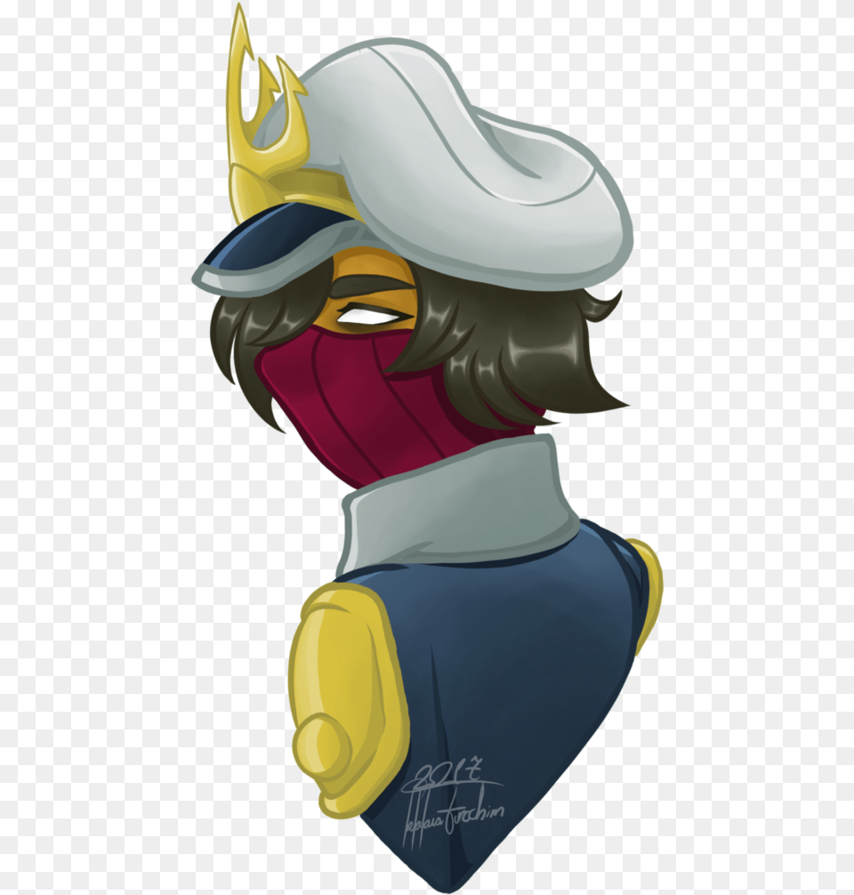 Brawlhalla Dreadnought Lucien By Tatataiafurcchim Lucien Gif Brawlhalla, Clothing, Hat, Adult, Female Free Png