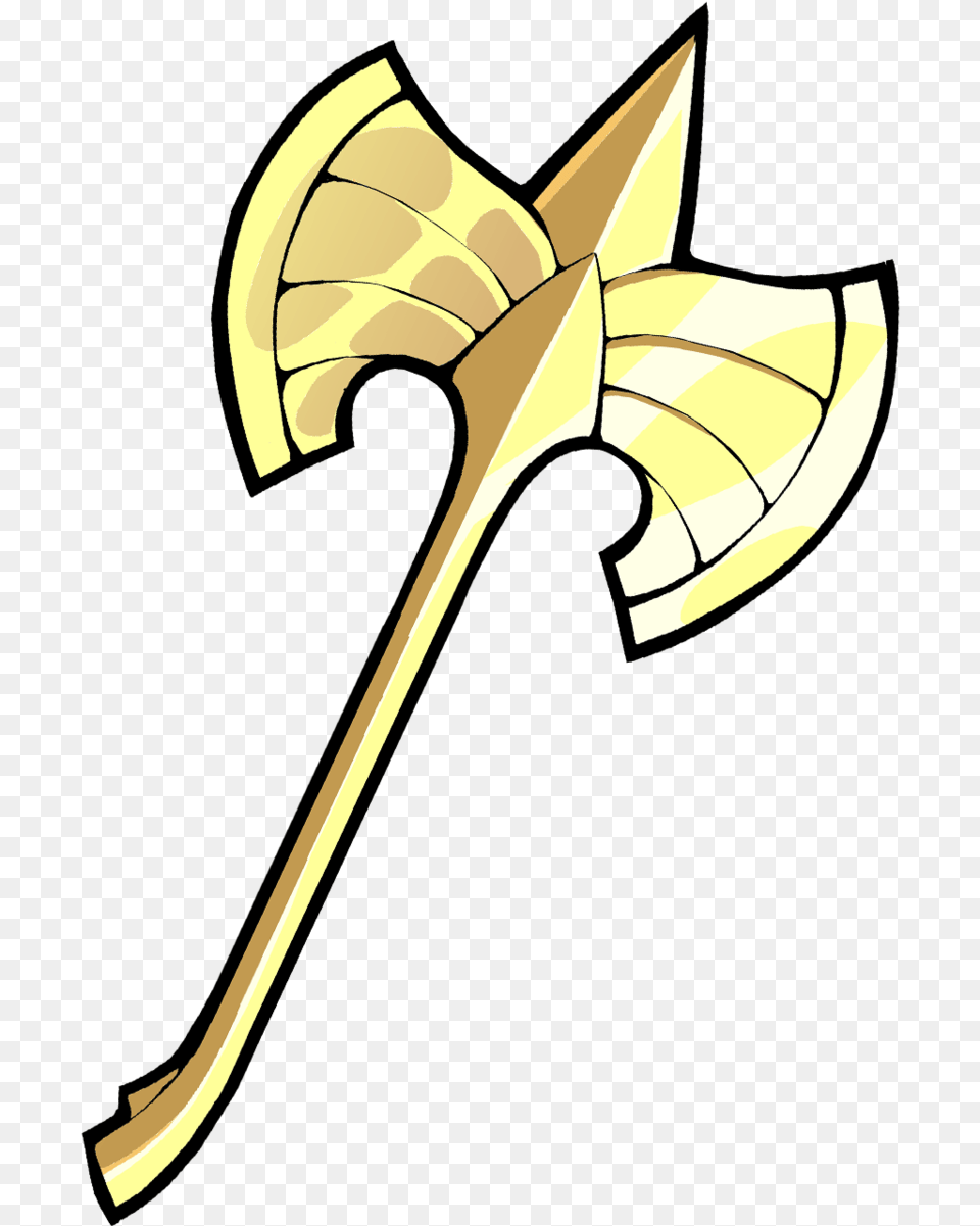 Brawlhalla Goldforged Axe, Weapon, Device, Tool, Animal Free Png Download