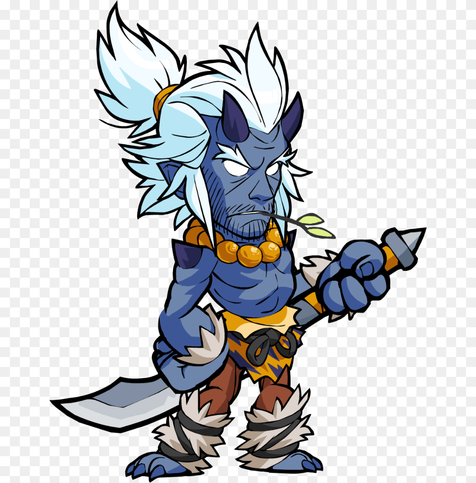 Brawlhalla Koji Game Art In Game Art, Book, Comics, Publication, Baby Free Transparent Png