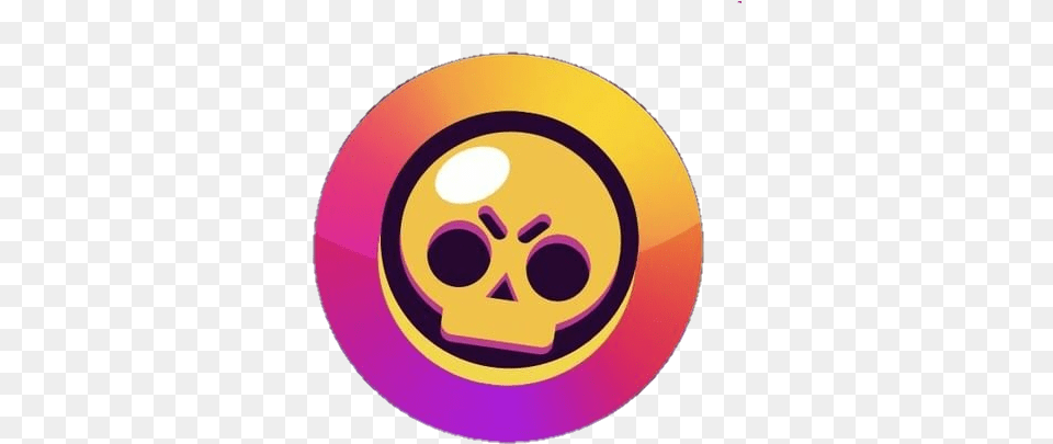 Brawlstars Chromatic Sticker Chromatic Brawler Brawl Stars, Logo, Purple, Disk, Symbol Png