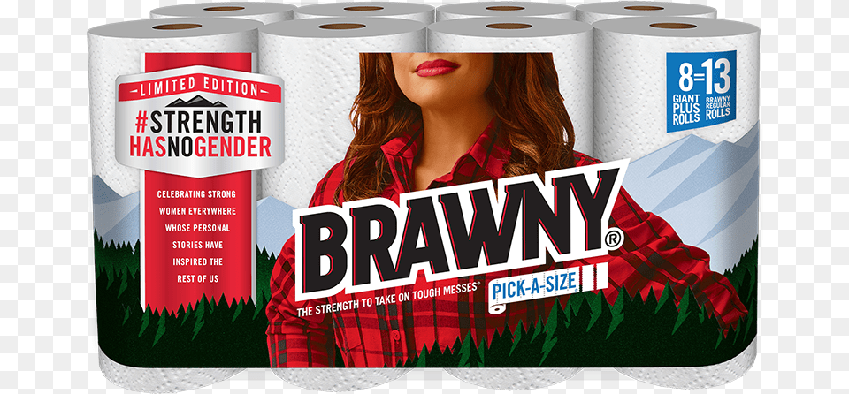 Brawny Woman, Paper, Towel, Paper Towel, Tissue Png