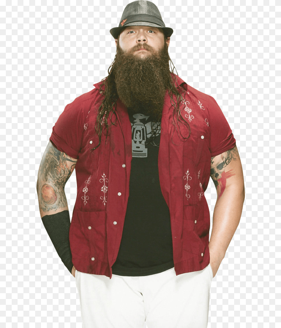 Bray Wyatt Wwe Bray Wyatt, Vest, Beard, Clothing, Person Free Transparent Png