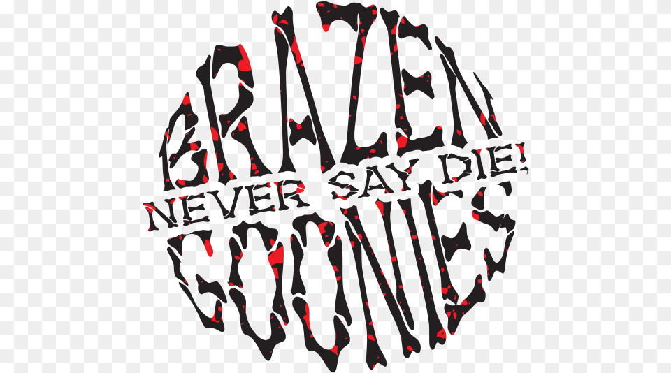Brazen Goonies Never Say Die Illustration, Adult, Female, Person, Woman Png
